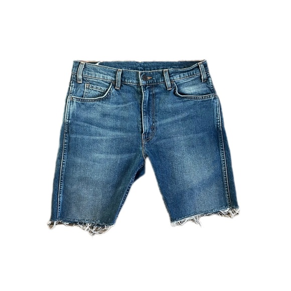 Levi’s 505 jean shorts orange tab - Picture 2 of 3